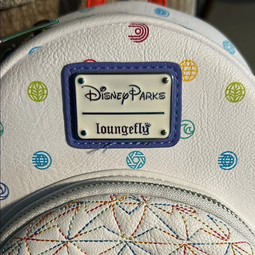 Disney EPCOT 40th Anniversary Backpack - White
